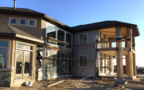 Custom home build and construction in Highlands Ranch Colorado by Mountain View Corporation