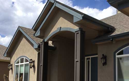 Colorado Construction Home with Exterior Siding New Windows and Shingle Roof by Mountain View Corporation